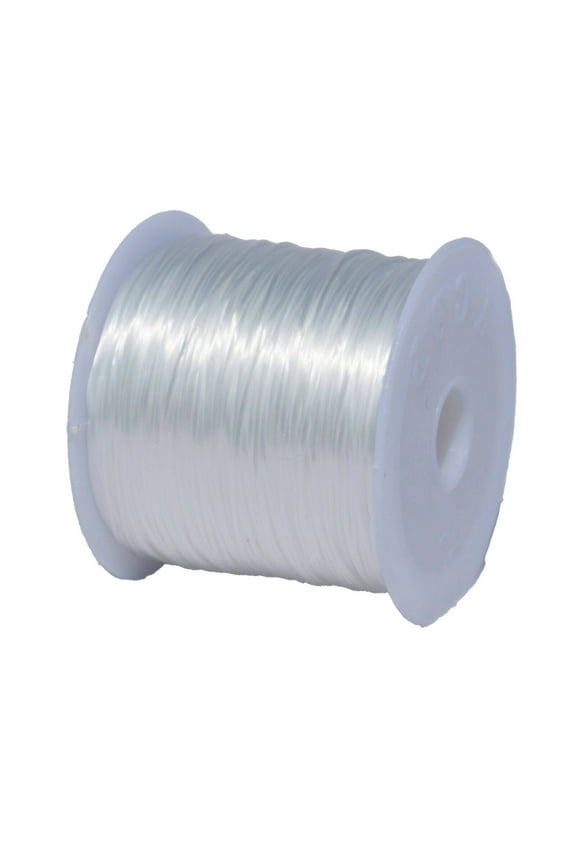 Stretchable Bracelet Rope,Stretchy Bracelet String,Essential Tool Crafters String Bracelet Making,White
