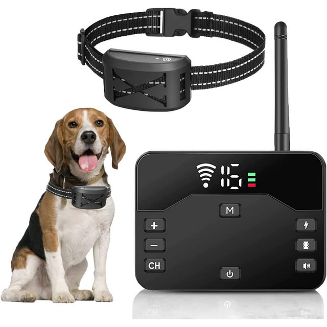 Designice Wireless Dog Electric Fence,Pet Boundary Containment System