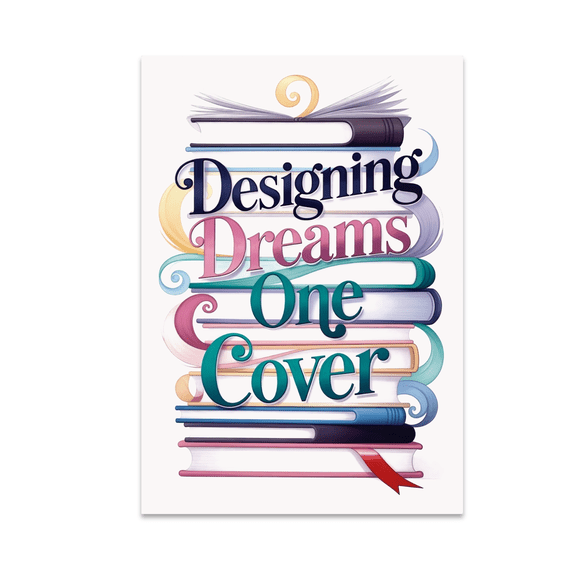 Designing Dreams One Cover - Book Lover - 13x19 Poster Print