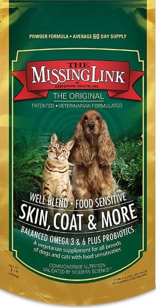 The Missing Link Superfood Powders Digestion Dog & Cat Supplement 1 lb Bag