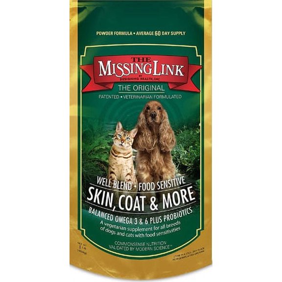 The Missing Link Superfood Powders Digestion Dog & Cat Supplement 1 lb Bag