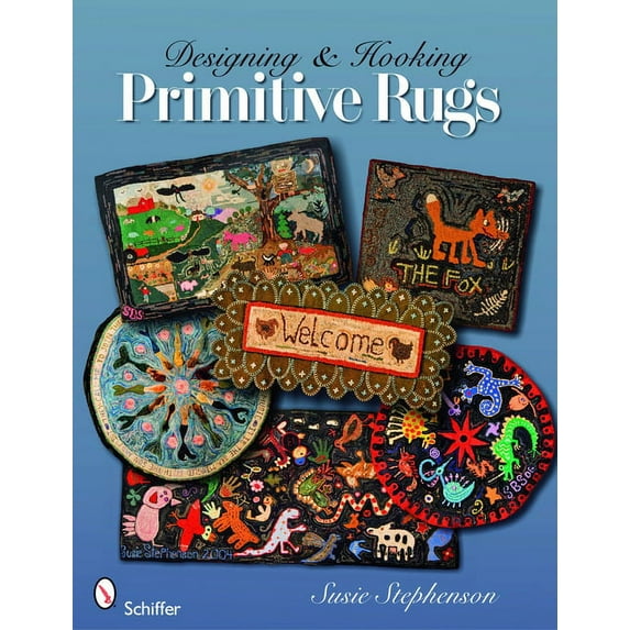 Designing & Hooking Primitive Rugs, (Paperback)