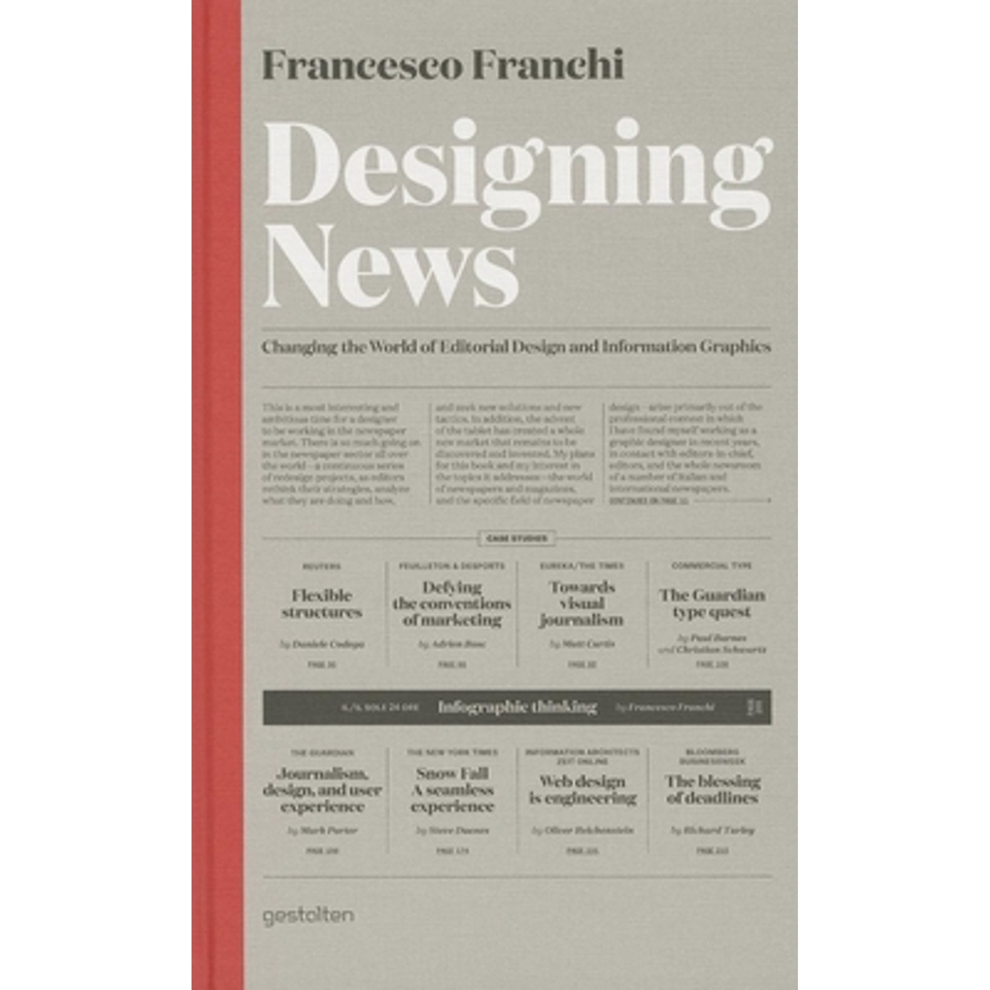 Pre-Owned Designing News: Changing the World of Editorial Design and Information Graphics (Hardcover 9783899554687) by Francesco Franchi