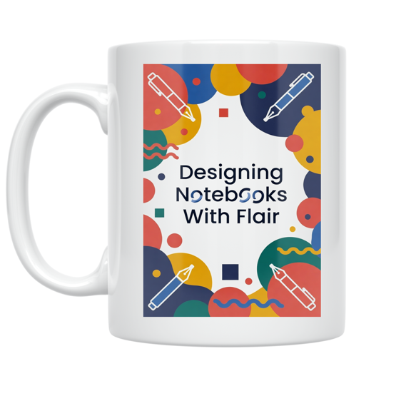 Designing Notebooks With Flair - Notebook Designer - 11 oz Ceramic Coffee Mug