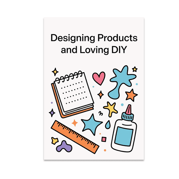 Designing Products and Loving DIY - Creative Maker - 13x19 Poster Print