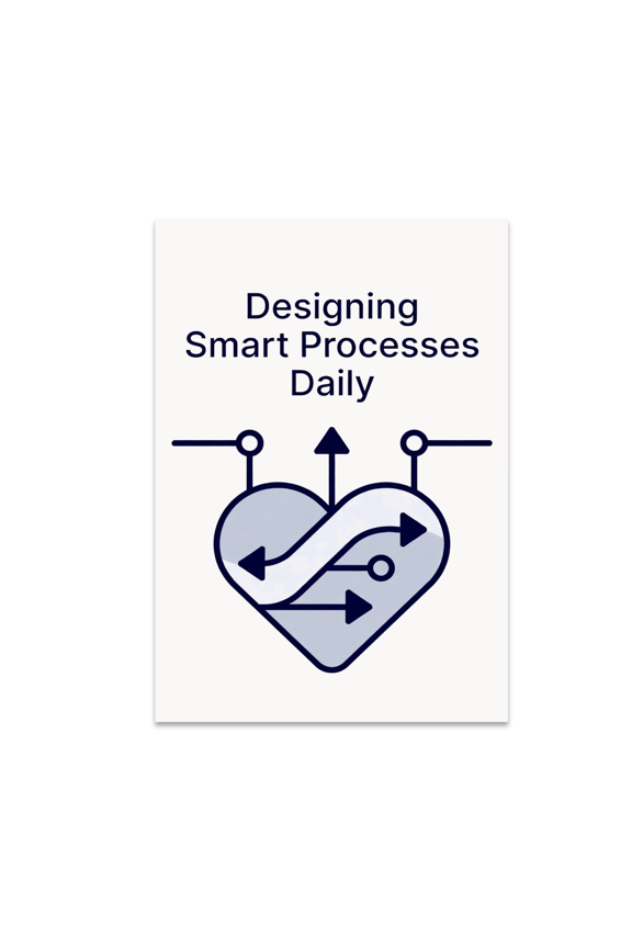 Designing Smart Processes Daily - Workflow Enthusiast - 13x19 Poster Print