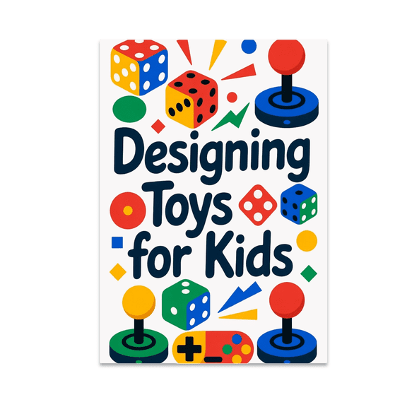 Designing Toys for Kids Wall Decor - Kids Room Decor - 13x19 Poster Print