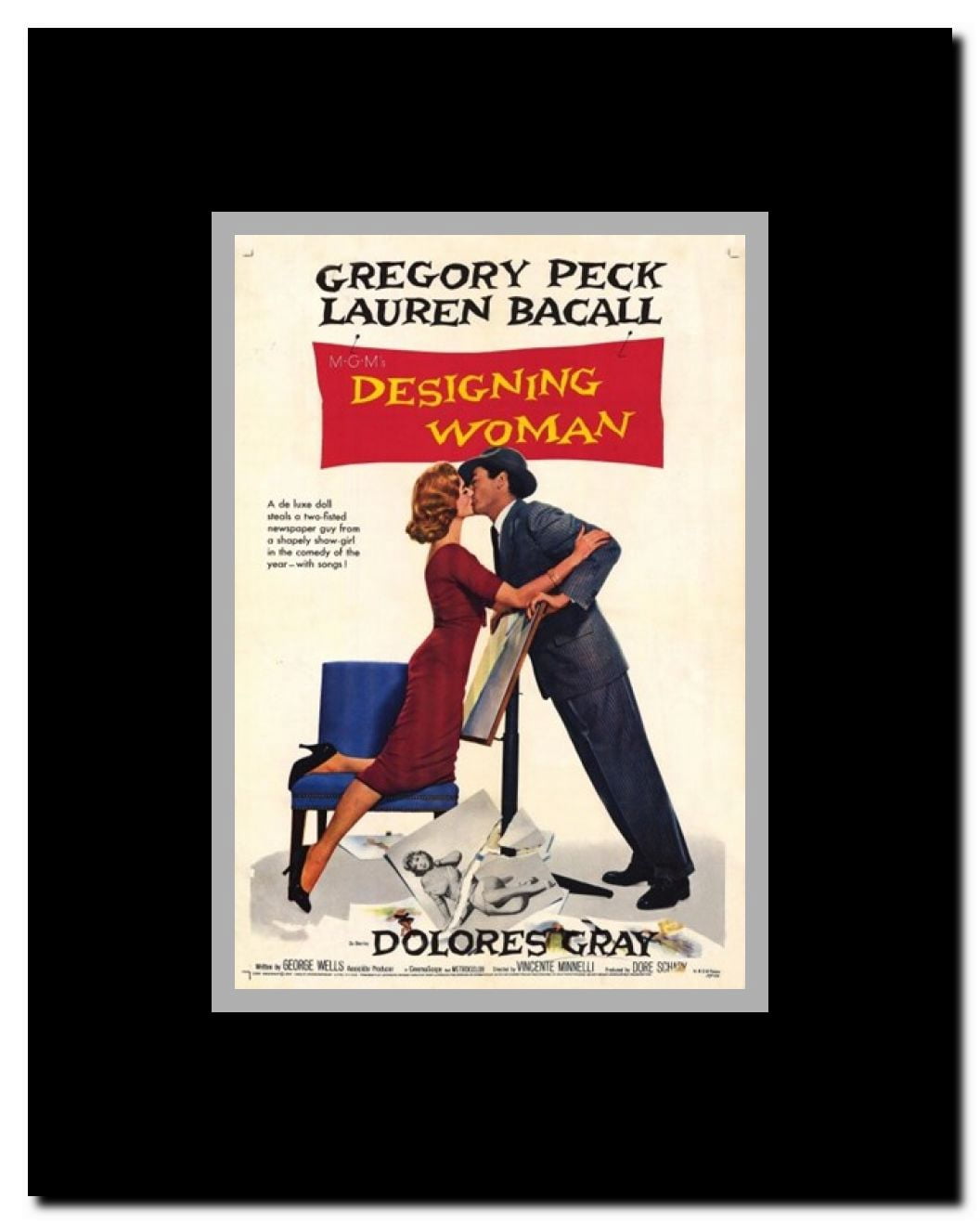 Designing Woman Framed Movie Poster