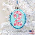 thumbnail image 1 of Designocracy 2 Mini Mercury Glass Ornament by G. DeBrekht, 1 of 6