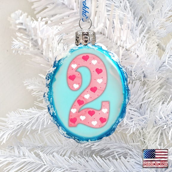 Designocracy 2 Mini Mercury Glass Ornament by G. DeBrekht