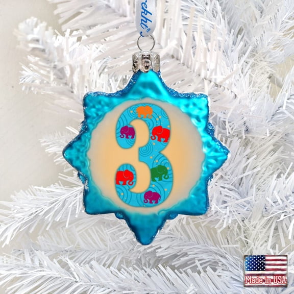 Designocracy 3 Mini Mercury Glass Ornament by G. DeBrekht