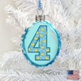 thumbnail image 1 of Designocracy 4 Year Mini Mercury Glass Ornament by G. DeBrekht, 1 of 6