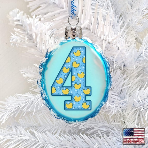 Designocracy 4 Year Mini Mercury Glass Ornament by G. DeBrekht
