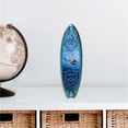 thumbnail image 1 of Designocracy 8490104MS 20 x 5.5 in. Shark Surfboard Coastal Outdoor Decor Large Ornaments, 1 of 1