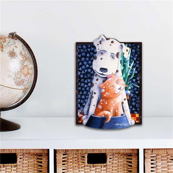 Designocracy 8511012M 12 x 9 in. Friendship Holiday Outdoor Decor Large Ornaments