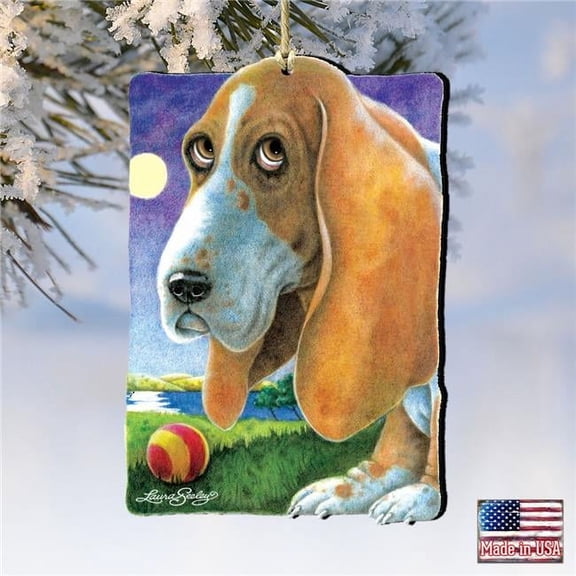 Designocracy 8511022-LS-S2 5 x 5.5 in. Just Baby Steps to The Bay Wooden Ornaments - Set of 2