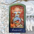 thumbnail image 1 of Designocracy 8611076-MP 5 x 5.5 x 0.25 in. Thankful Harvest Wooden Thanksgiving Decor Ornaments, 1 of 8