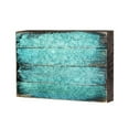 thumbnail image 1 of Designocracy 95008-18 Patterned Rustic Wooden Block Design Graphic Art, 1 of 1