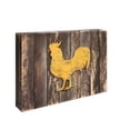 thumbnail image 1 of Designocracy 98135-12 Rooster Farmhouse Art on Board Wall Decor, 1 of 1