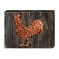 thumbnail image 1 of Designocracy 981352-12 Rooster Farmhouse Art on Board Wall Decor, 1 of 1