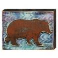 thumbnail image 1 of Designocracy 982142-08 Brown Bear Mountains Art on Board Wall Decor, 1 of 1