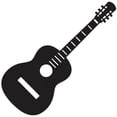 thumbnail image 1 of Designocracy 98439-08 Guitar Art on Board Wall Decor, 1 of 1