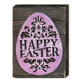 thumbnail image 1 of Designocracy 98714-18 Happy Easter Egg Art on Board Wall Decor, 1 of 1