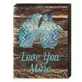thumbnail image 1 of Designocracy 98741-08 Love You More Penguins Art on Board Wall Decor, 1 of 1