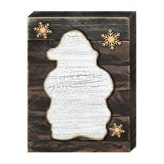 Designocracy 98819-08 Santa Clause Art on Board Wall Decor