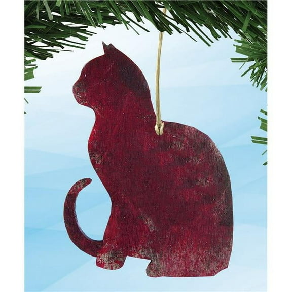 Designocracy 99111-O Cat Face Ornament