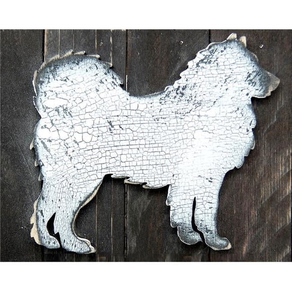 Designocracy 99124-M Huskey Magnet & Tree Decor