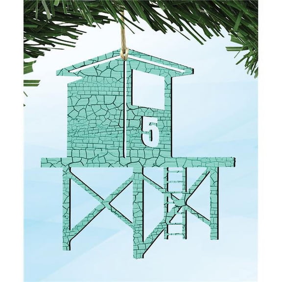 Designocracy 99540-O Guard Post Wooden Ornament