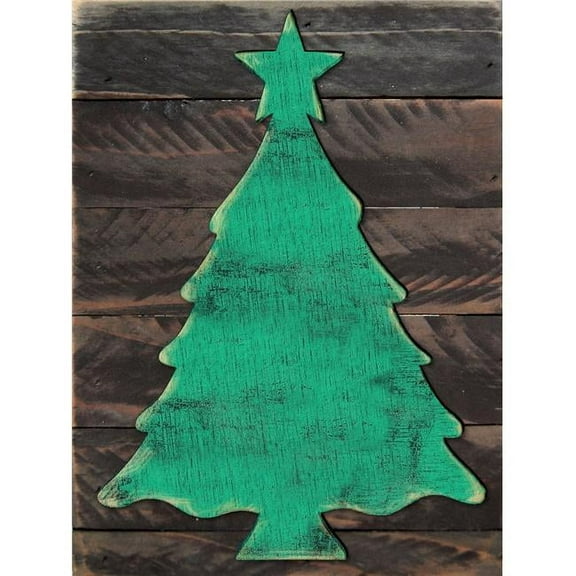 Designocracy 99811-O Wooden Christmas Tree