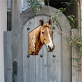 thumbnail image 1 of Horse Wooden Custom House Number Sign by G. DeBrekht | Nature Wildlife D�cor - MA98160, 1 of 7