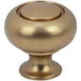 thumbnail image 1 of Designperfect Dpa-R31k Classic 1-1/4" Round Button Cabinet Knob / Drawer Knob - Champagne, 1 of 7