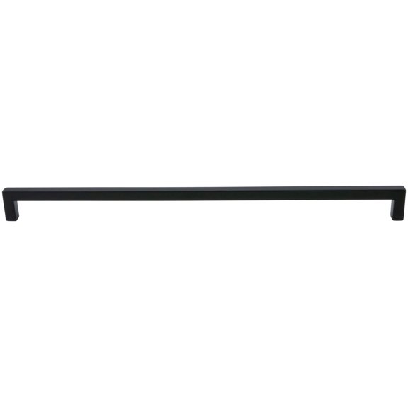 Designperfect DPA-S359BLK Contemporary 12-9/16" (320 Mm) Center To Center Square Bar