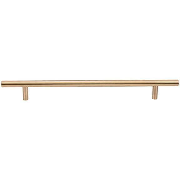 Designperfect Dpa-T207 Minimalist Classic 8-13/16" (224 Mm) Center To Center Round Bar