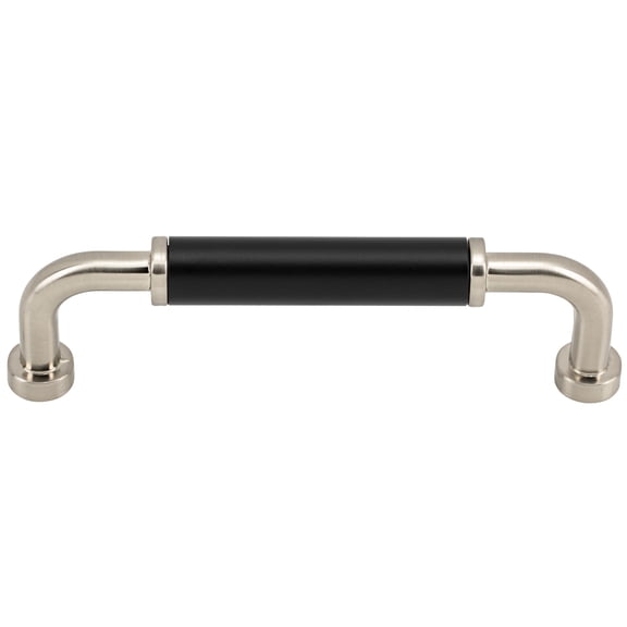 Designperfect DPA25T963BLKSBN Barrel Pack Of (25) 3-3/4” (96 Mm) Center To Center Vintage