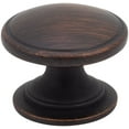thumbnail image 1 of Designperfect Dpa25r18k-25Pack Simple Classic Pack Of (25) 1-1/4" Round Mushroom Cabinet, 1 of 4
