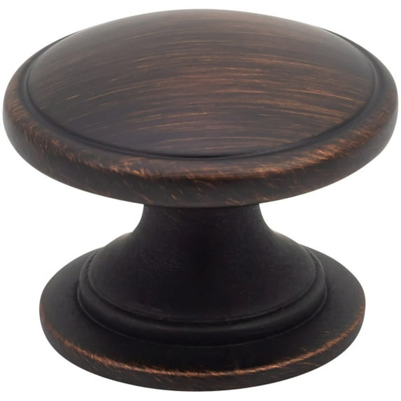 Designperfect Dpa25r18k-25Pack Simple Classic Pack Of (25) 1-1/4" Round Mushroom Cabinet