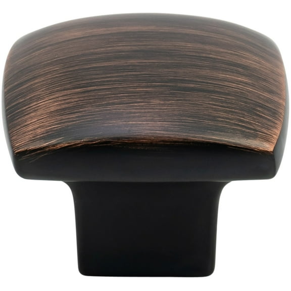 Designperfect DPA25S83KORB Transitional Pack Of (25) 1-3/16"  Soft Square Cabinet Knobs /