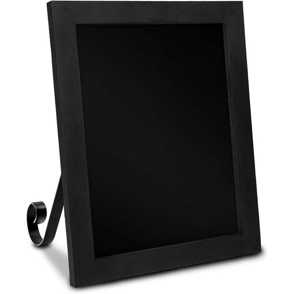 Designs 18"x22" Freestanding and Hanging Vertical or Horizontal Magnetic Chalkboard Sign with Removable Legs for Weddings, Restaurants and Home Decor - Rustic Brown