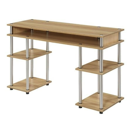 Designs 2Go No Tools Student Desk, Oak