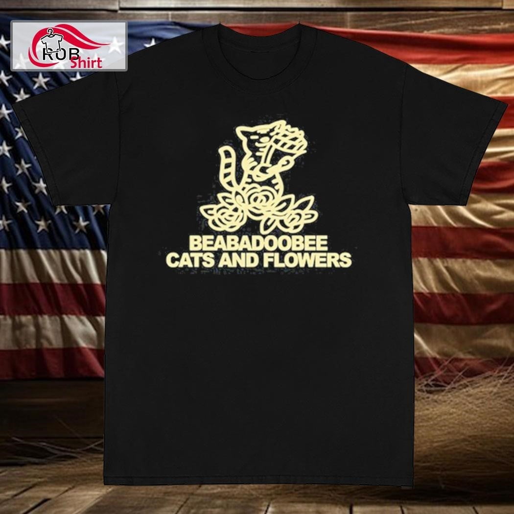 Designs Beabadoobee Cats And Flowers 2024 Shirt