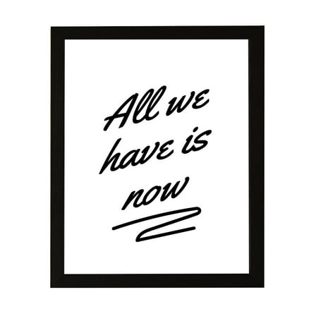 Designs ByLITA All We Have Is Now, 11 x 14 Wall Print (Unframed)