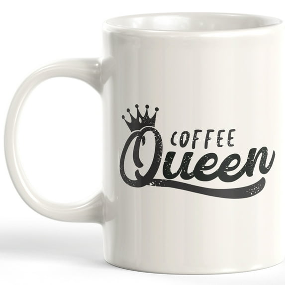 Coffee Queen 11oz Plastic Coffee Mug