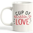 thumbnail image 1 of Cup Of Love 11oz Plastic Coffee Mug, 1 of 3