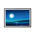 thumbnail image 1 of Designs ByLITA Full Moon Reflection 8 x 10 UNFRAMED Print Scenary Wall Art, 1 of 2