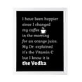 thumbnail image 1 of Designs ByLITA Funny Drinking Story, 11 x 14 White Wall Print Inspirational (Framed) | Sarcastic Home Decor, 1 of 4