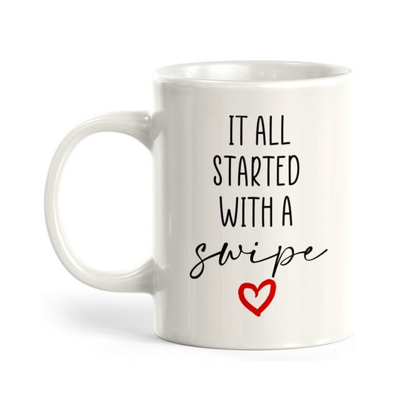 It All Started With A Swipe 11oz Coffee Mug